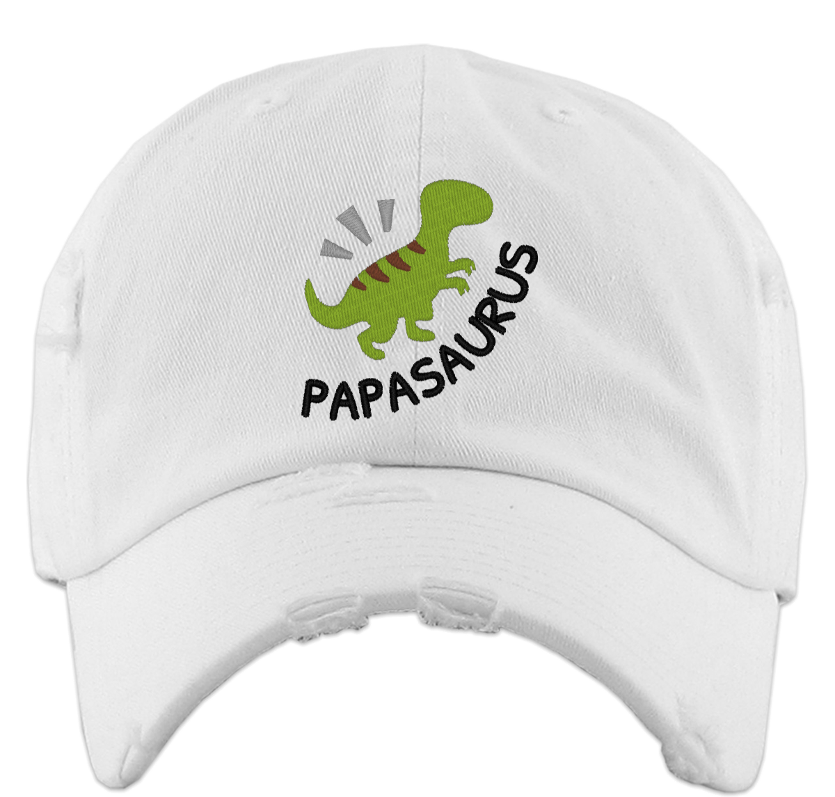 Papasaurus Father's Day Vintage Baseball Cap