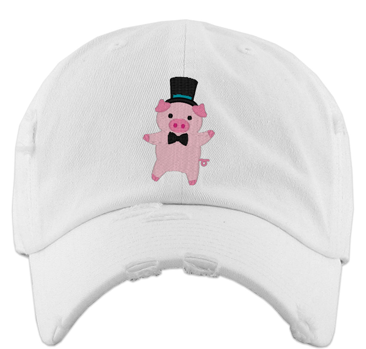 Party Pig Vintage Baseball Cap