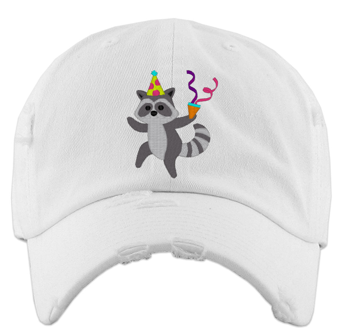 Party Raccoon Vintage Baseball Cap