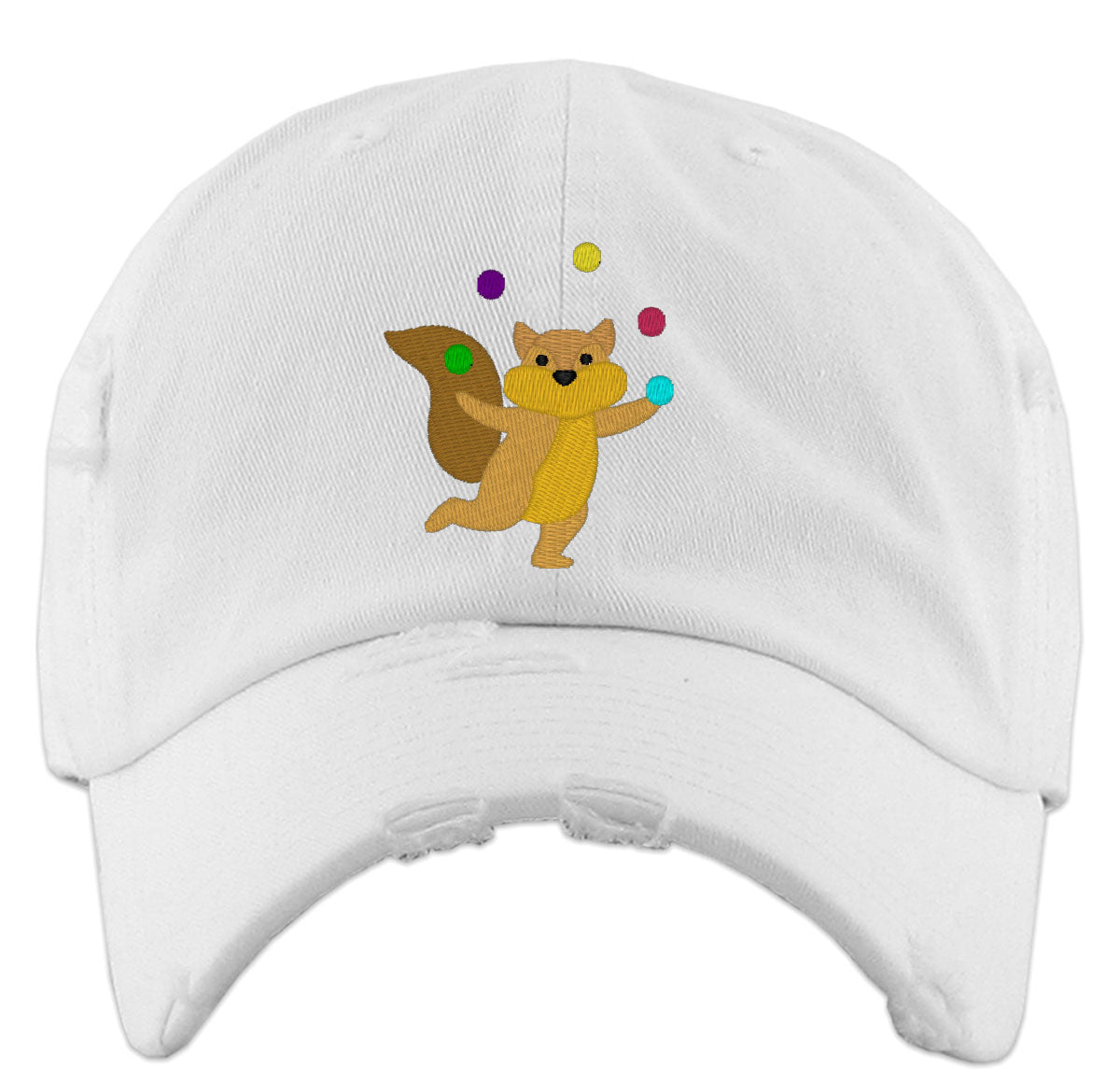 Party Squirrel Vintage Baseball Cap