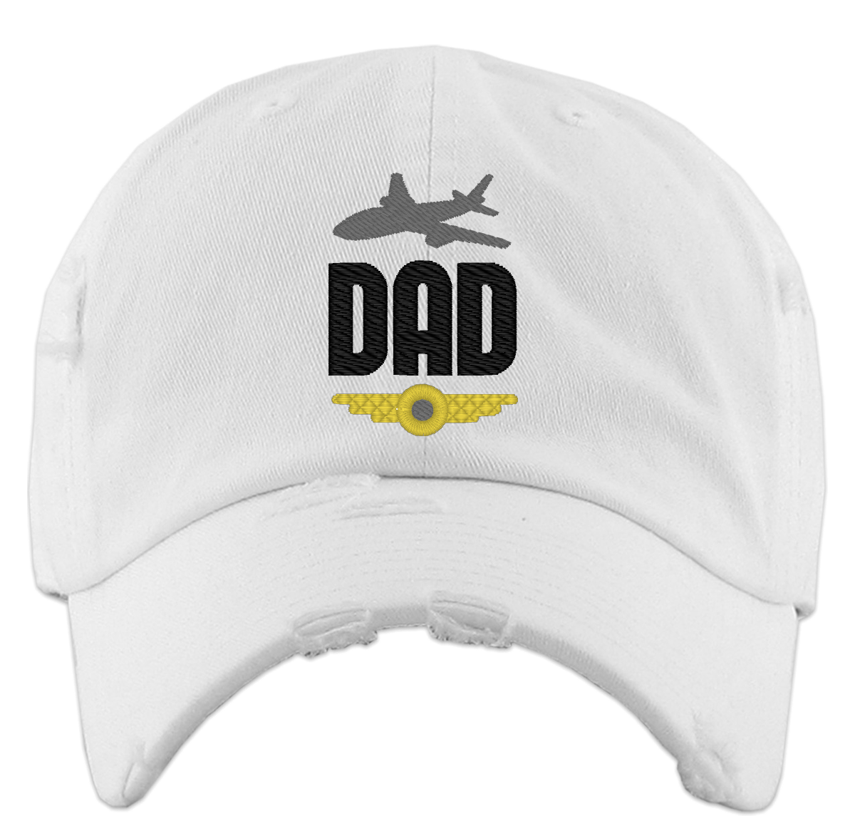 Pilot Dad Father's Day Vintage Baseball Cap