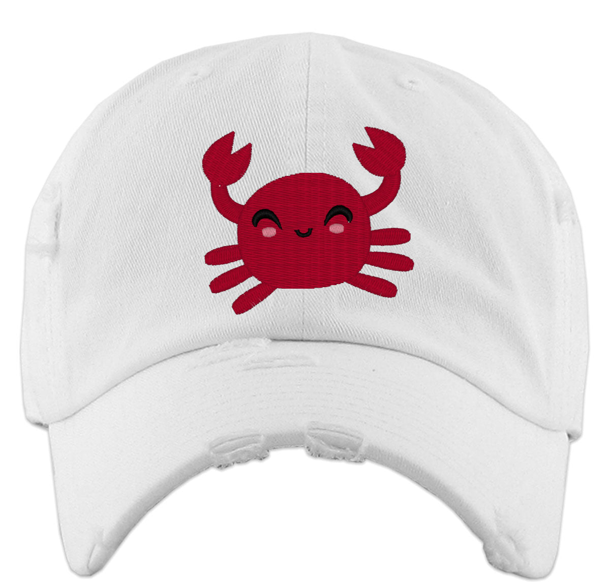 Red Crab Vintage Baseball Cap
