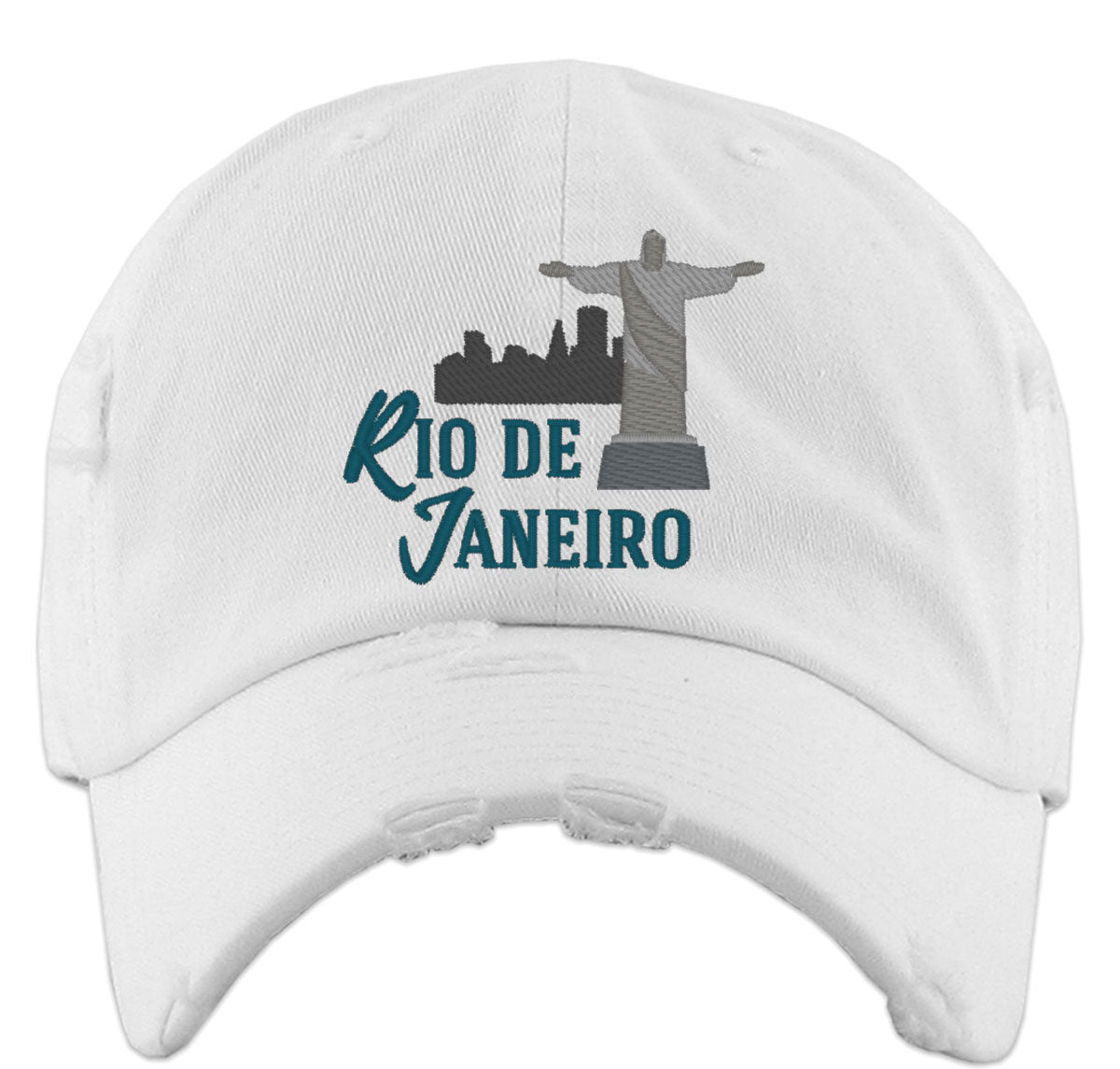 Rio De Janeiro Brazil Vintage Baseball Cap