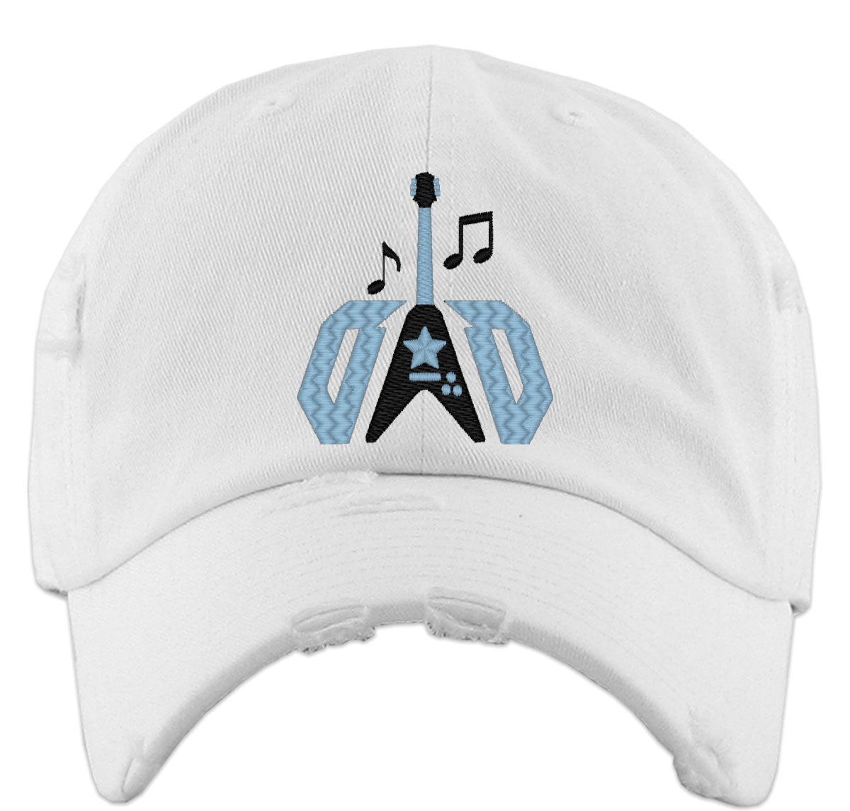 Rocker Dad Father's Day Vintage Baseball Cap