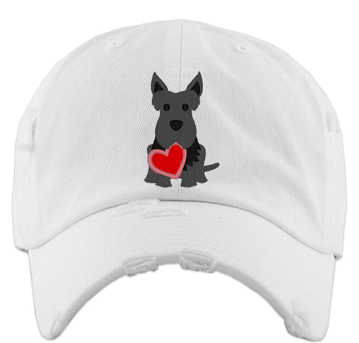 Scottie Puppy Dog Love Vintage Baseball Cap