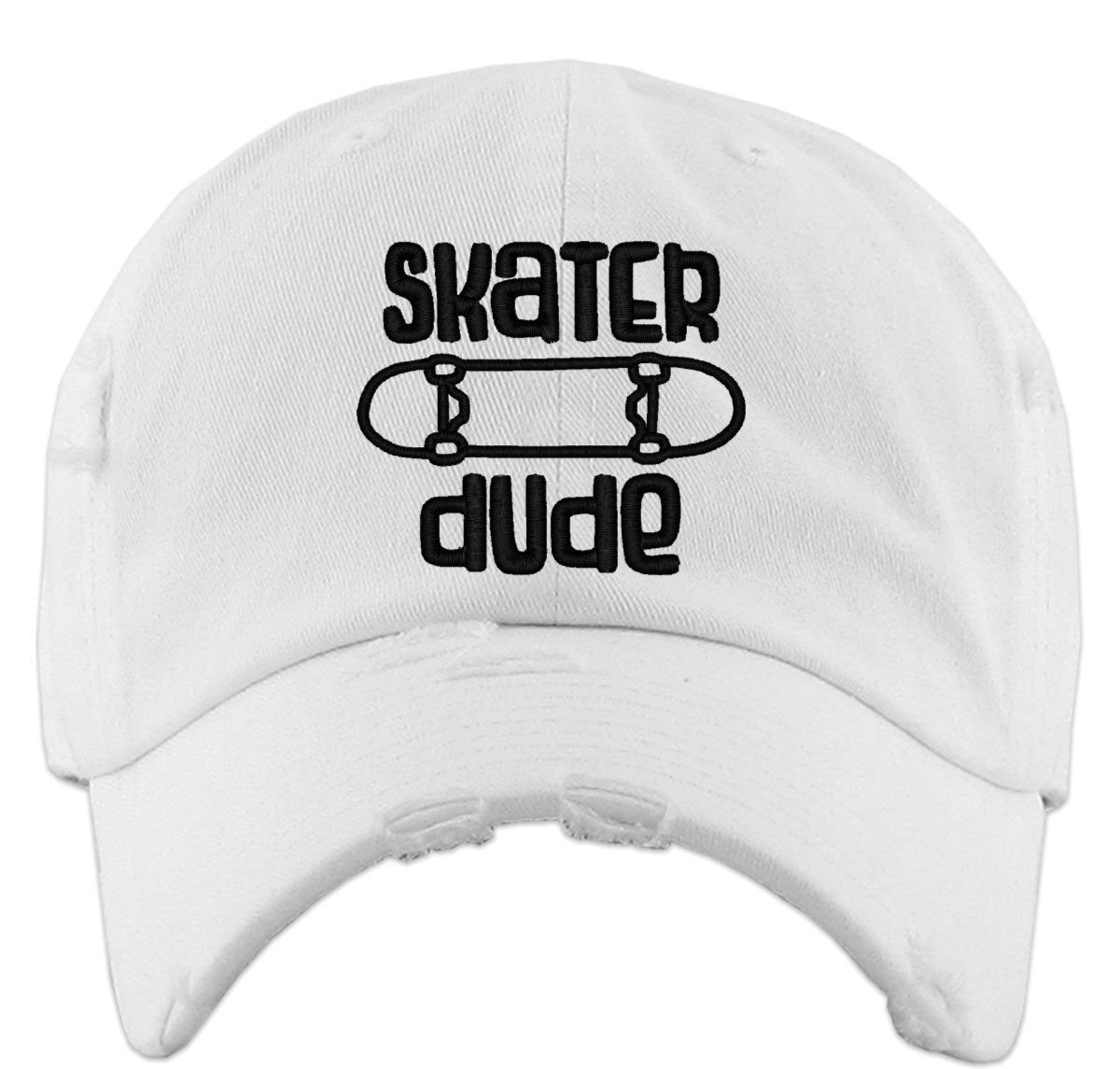 Skater Dude Skateboard Vintage Baseball Cap