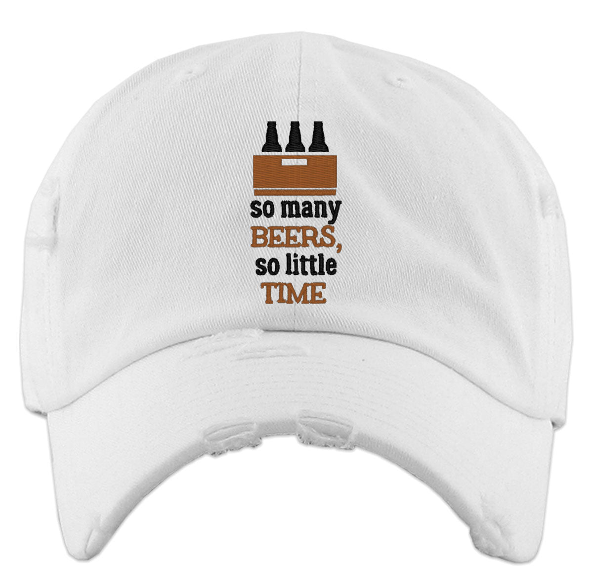 So Many Beers So Little Time Vintage Baseball Cap