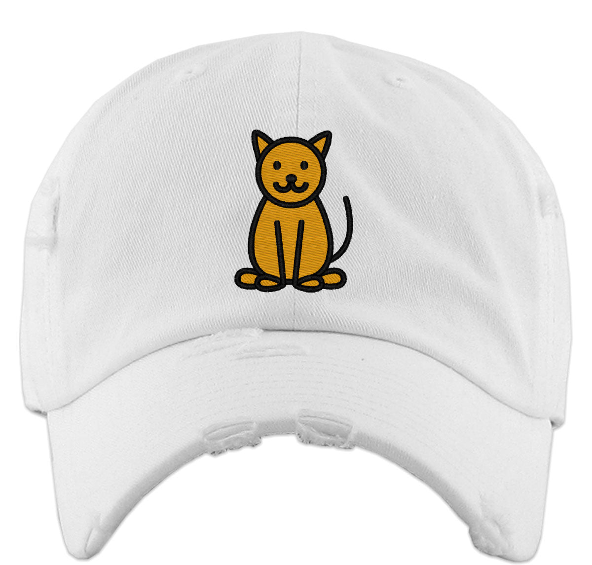 Stick Cat Vintage Baseball Cap