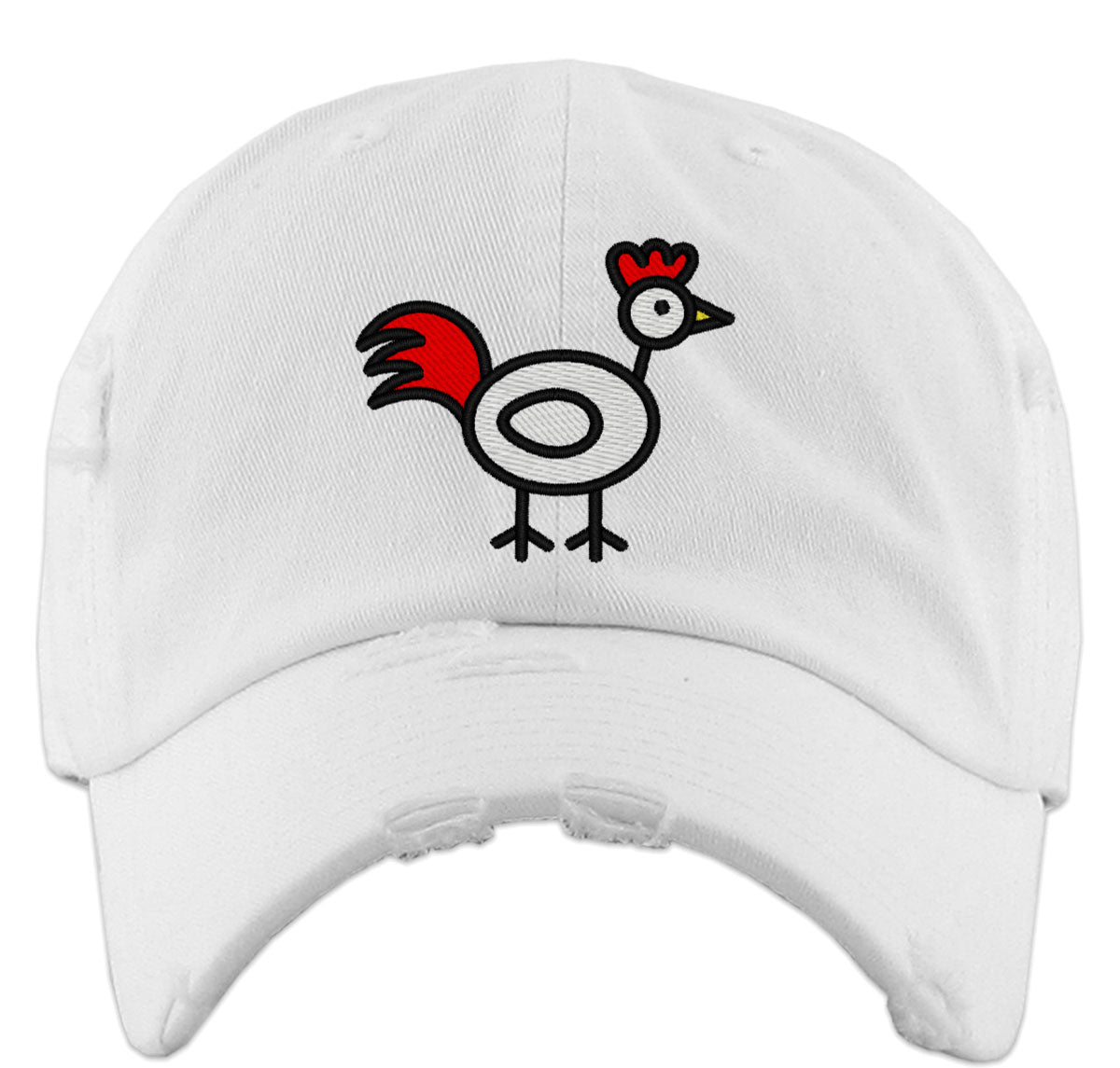 Stick Chicken Vintage Baseball Cap