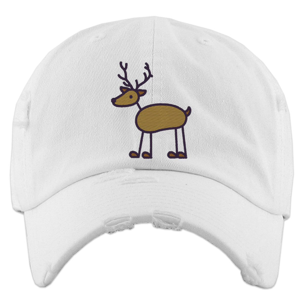 Stick Deer Vintage Baseball Cap