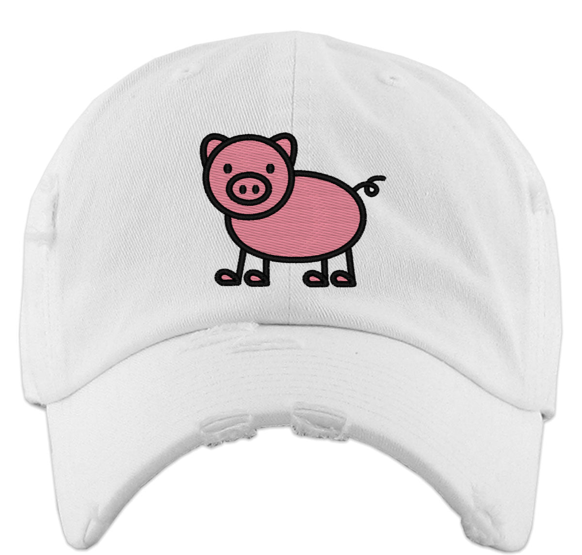 Stick Pig Vintage Baseball Cap