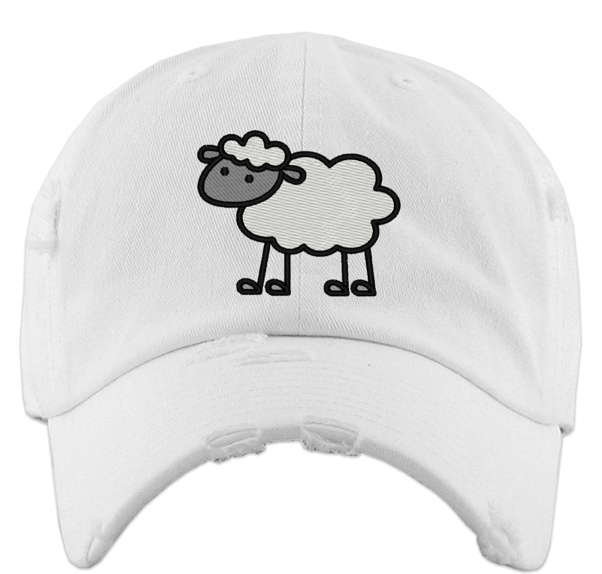 Stick Sheep Vintage Baseball Cap
