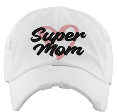 Super Mom Vintage Baseball Cap