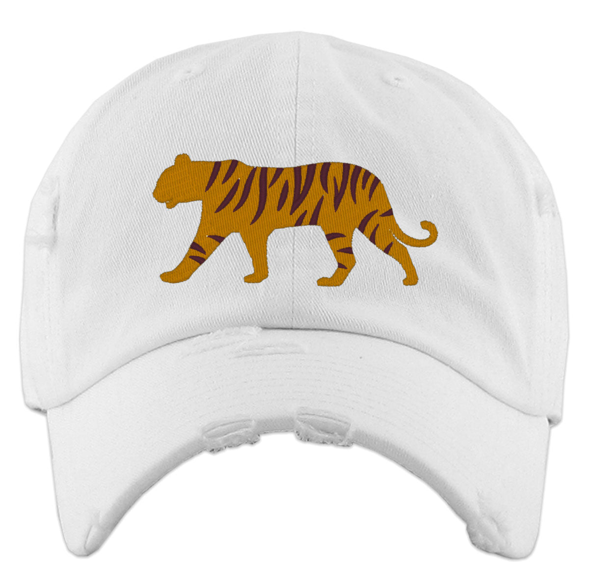 Walking Tiger Vintage Baseball Cap