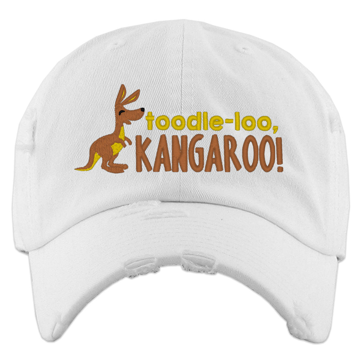 Toodle Loo Kangaroo Vintage Baseball Cap