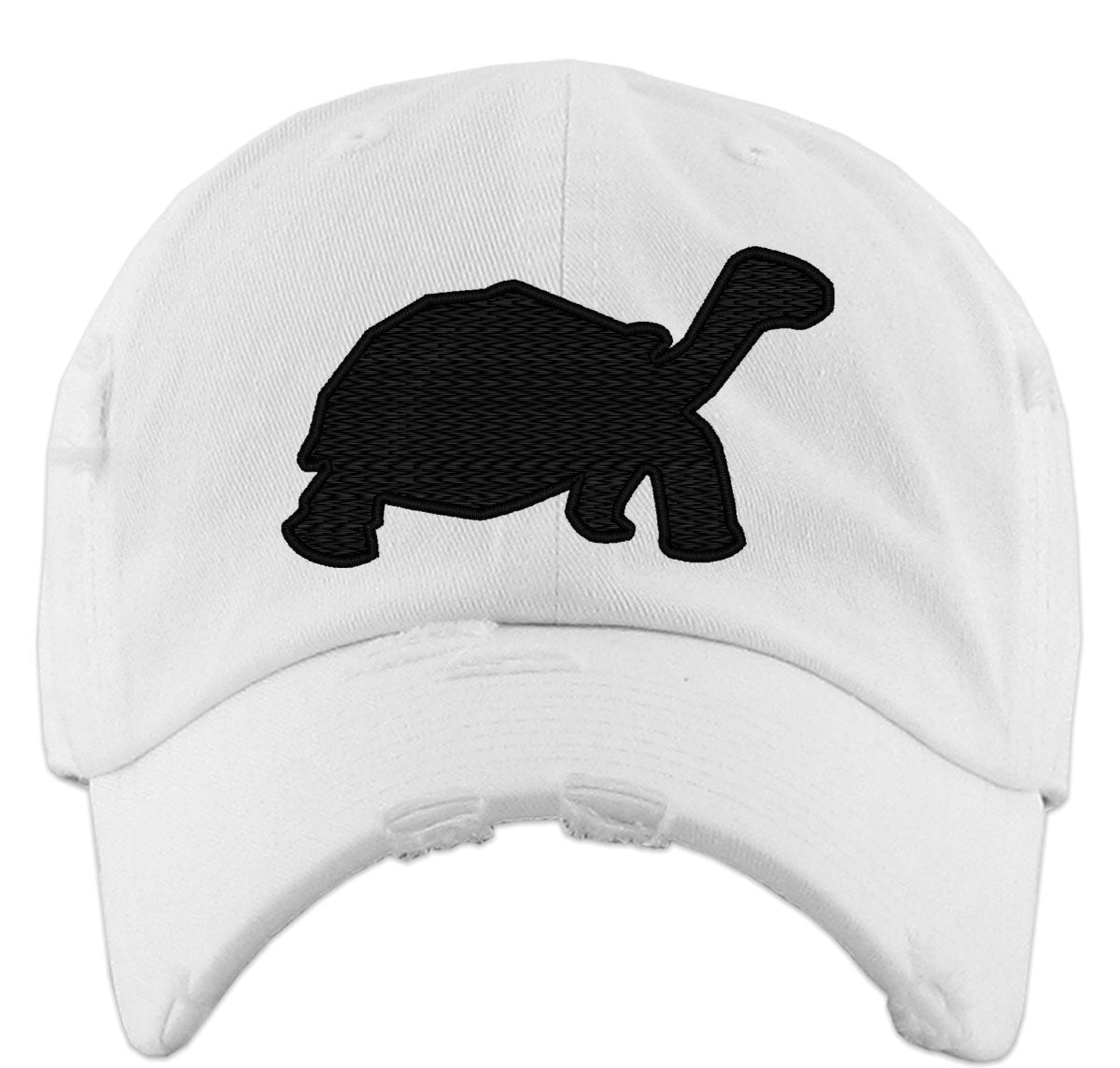 Tortoise Silhouette Vintage Baseball Cap