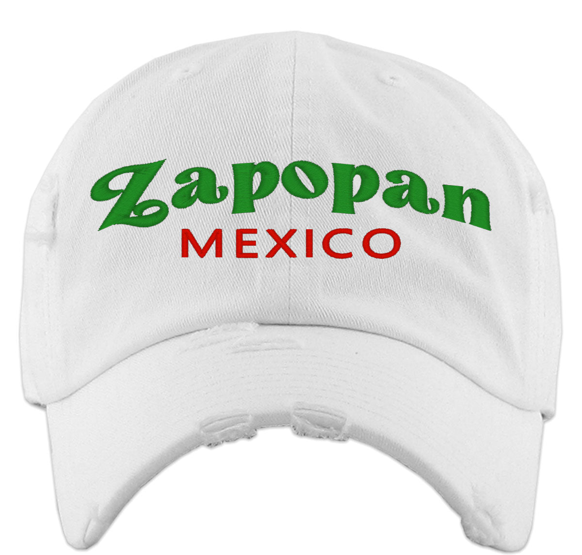 Zapopan Mexico Vintage Baseball Cap
