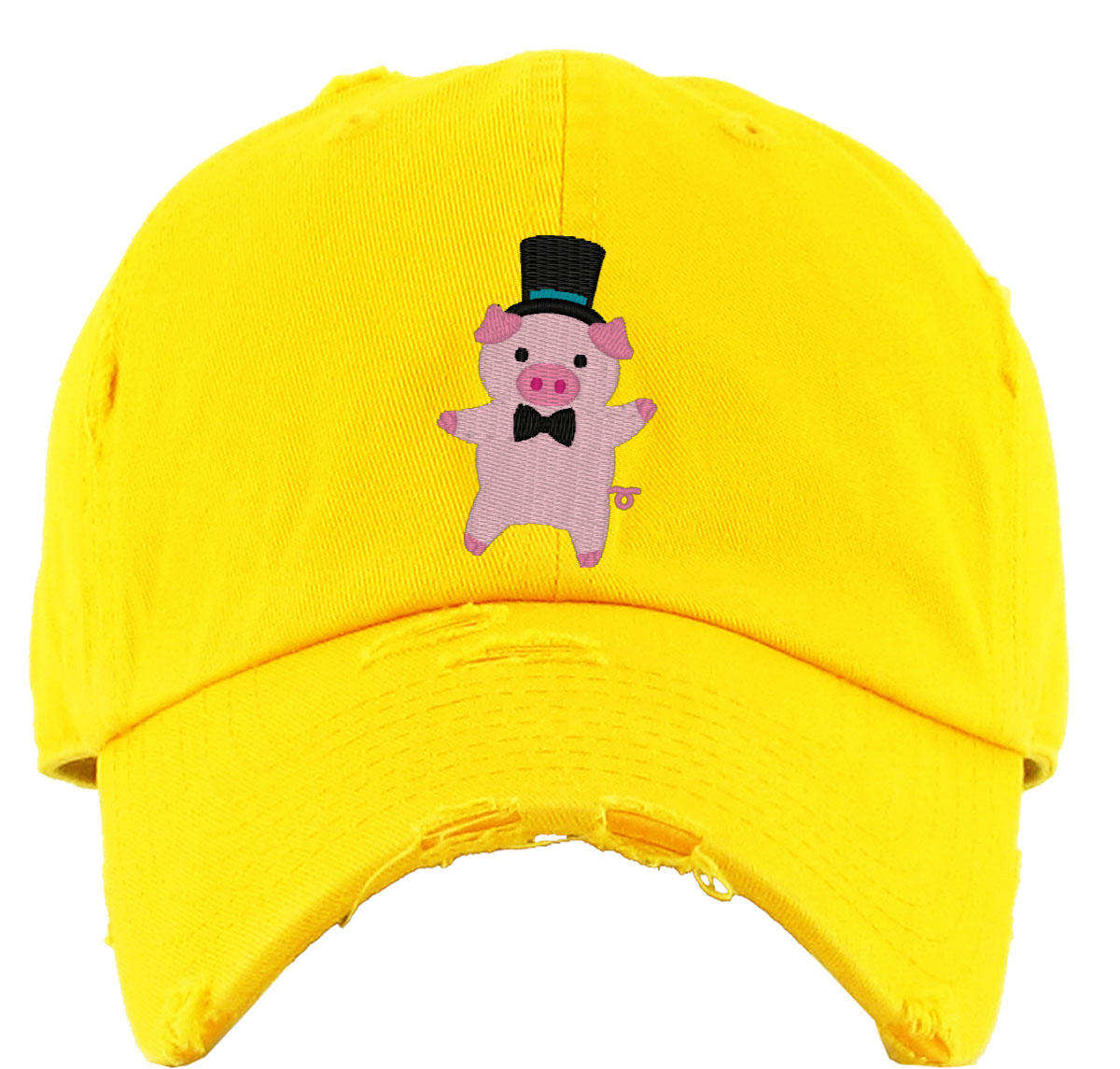 Party Pig Vintage Baseball Cap