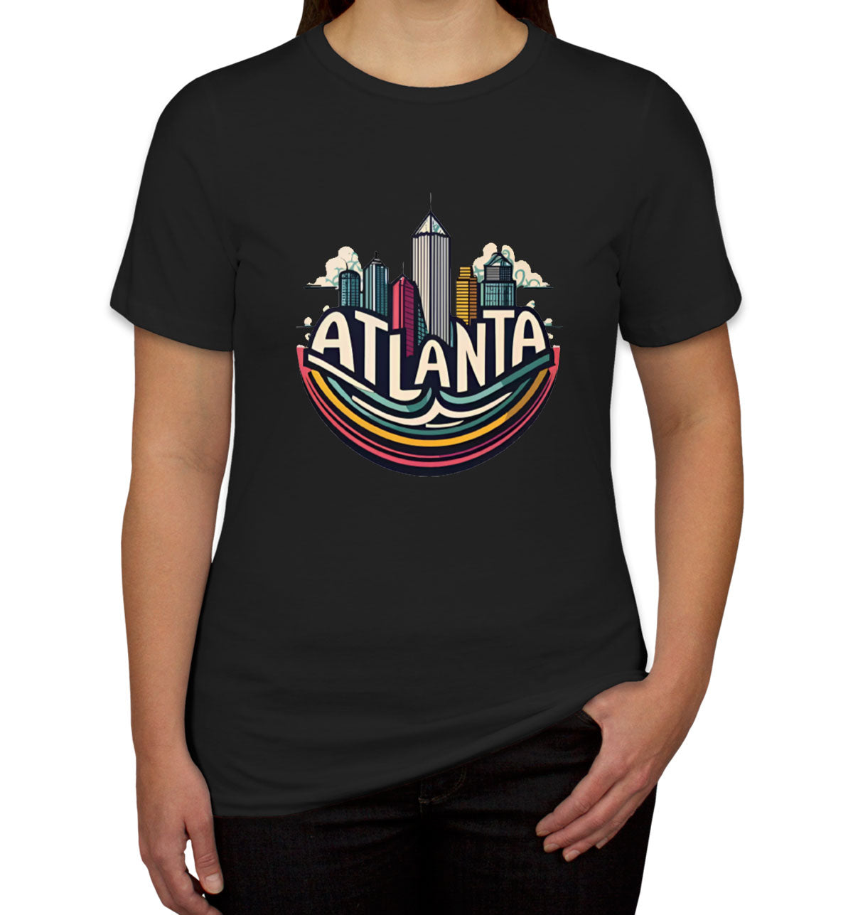 Atlanta Georgia Skyline Women's T-shirt