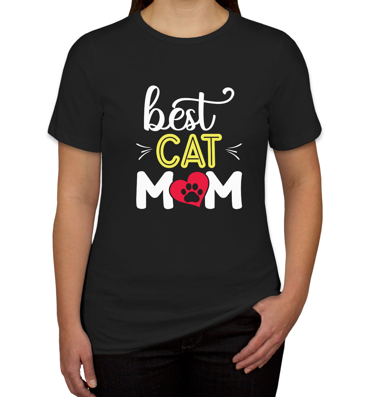 Best Cat Mom Women's T-shirt