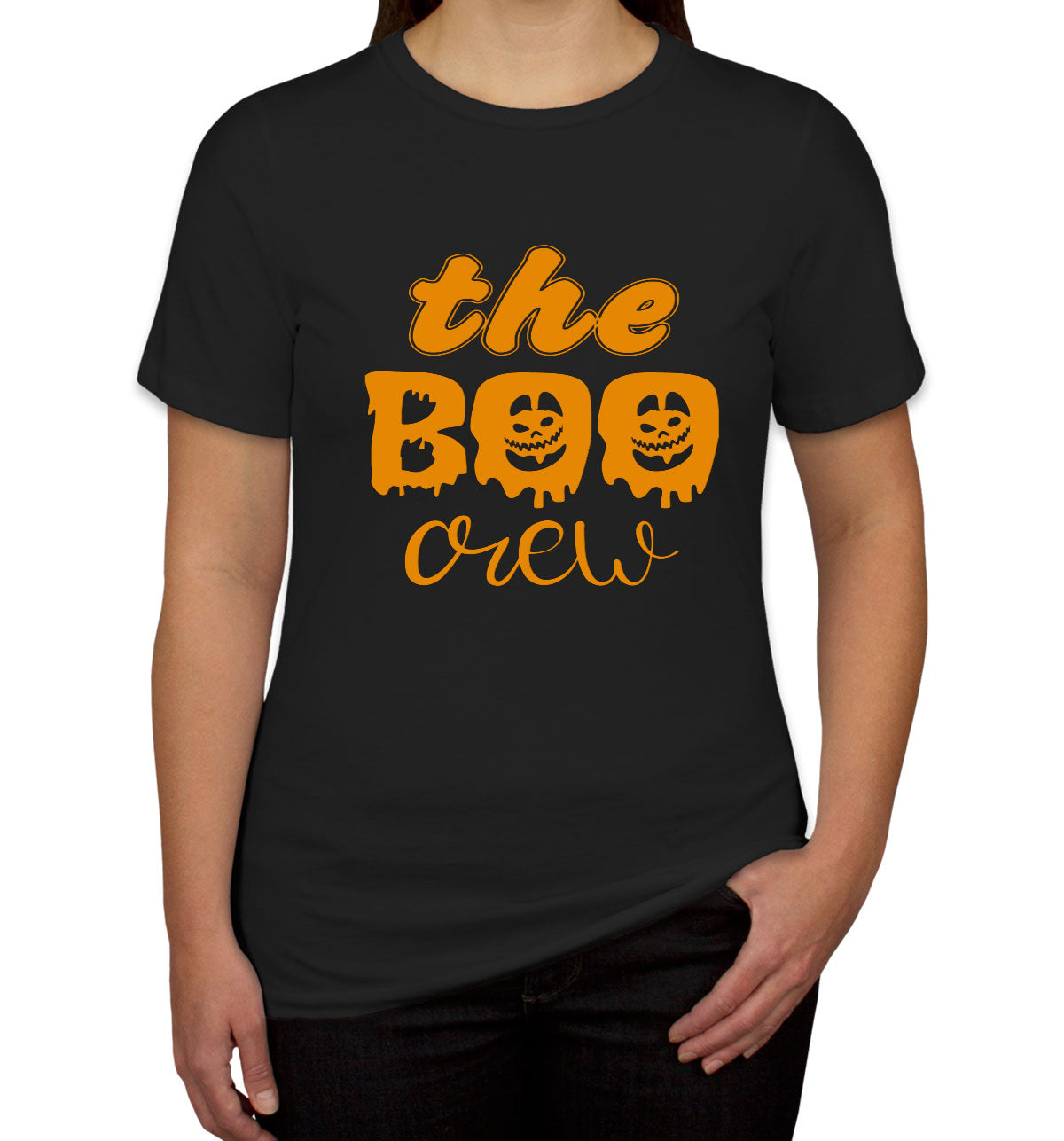 The Boo Crew Halloween Women's T-shirt