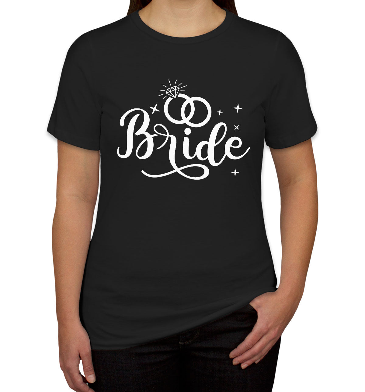 Bride Wedding Ring Women's T-shirt