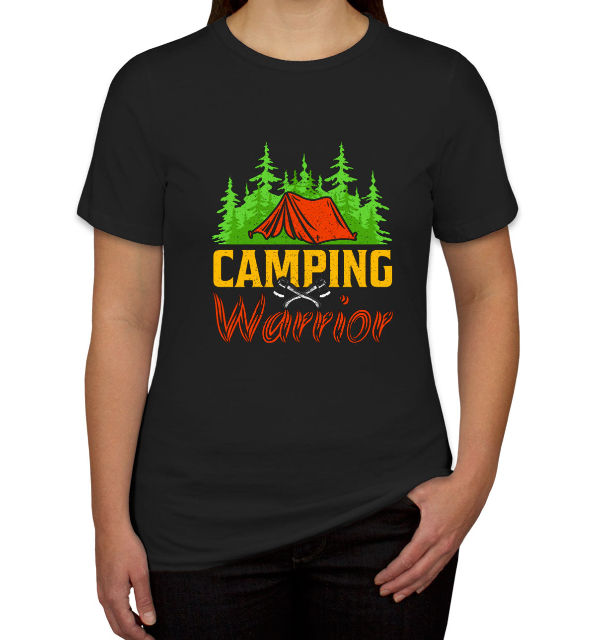 Camping Warrior Women's T-shirt