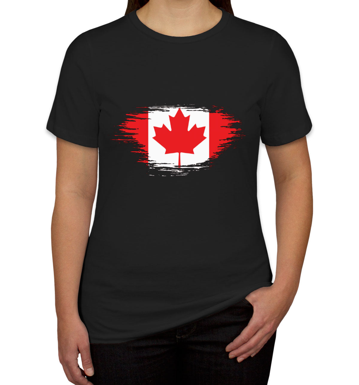 Canada Flag Women's T-shirt