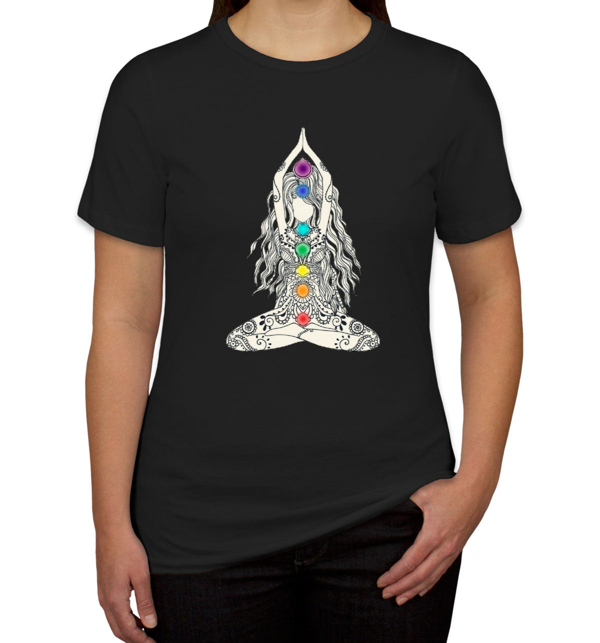 Meditation Chakra Yoga Reiki Women's T-shirt