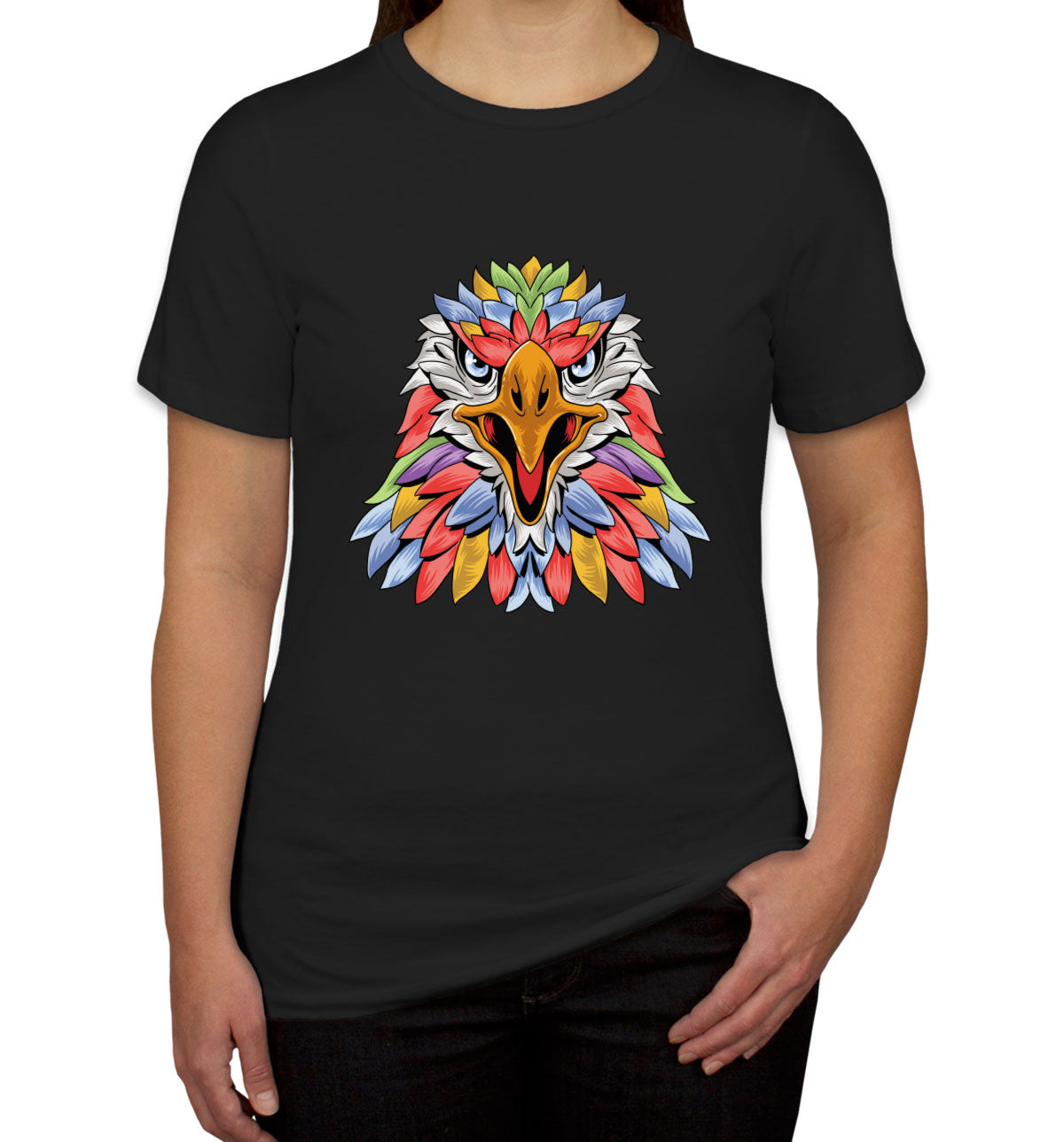 Colorful Eagle Women's T-shirt