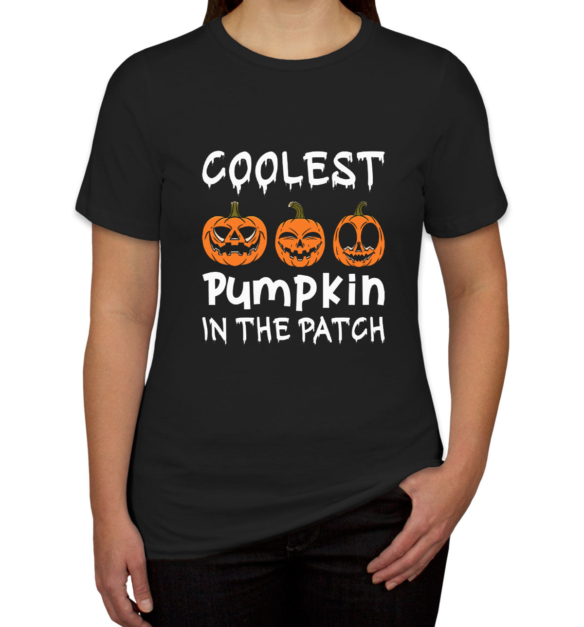 Coolest Pumpkin In The Pitch Halloween Women's T-shirt