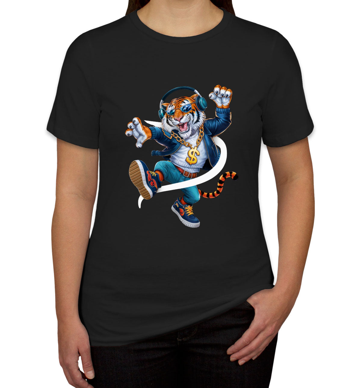 Dancing Tiger Women's T-shirt