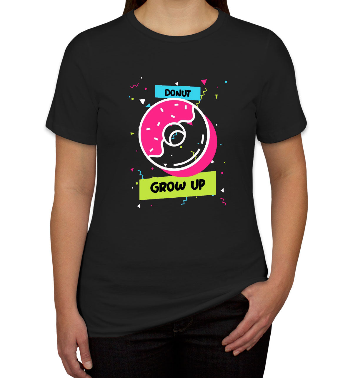 Donut Grow Up Birthday Women's T-shirt