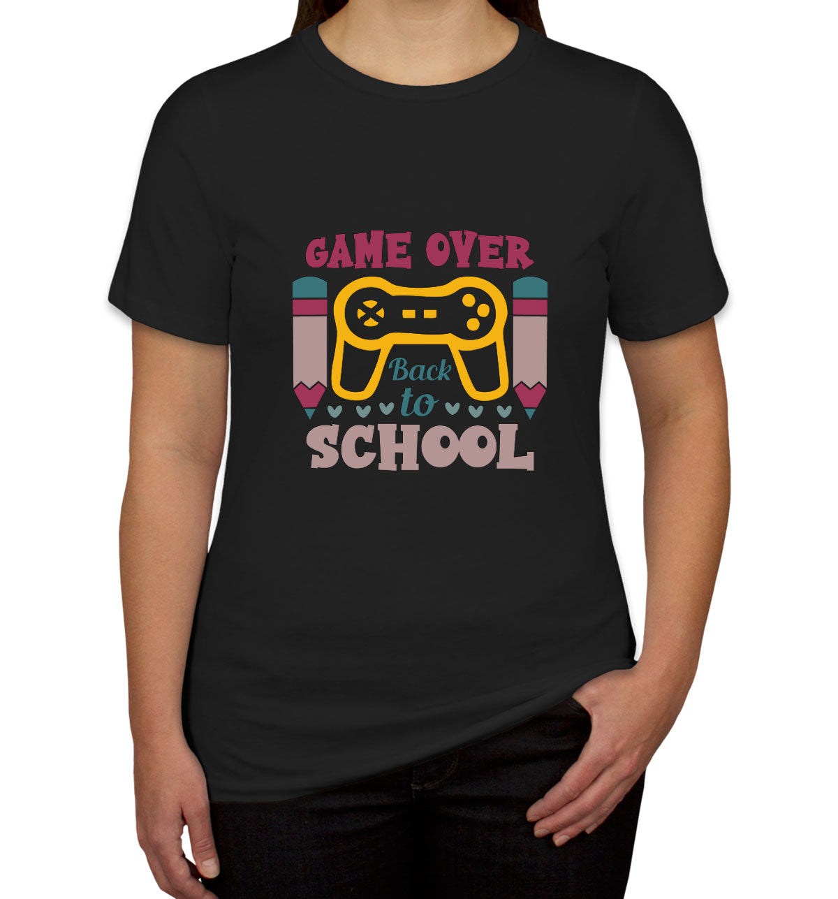 Game Over Back To School Women's T-shirt