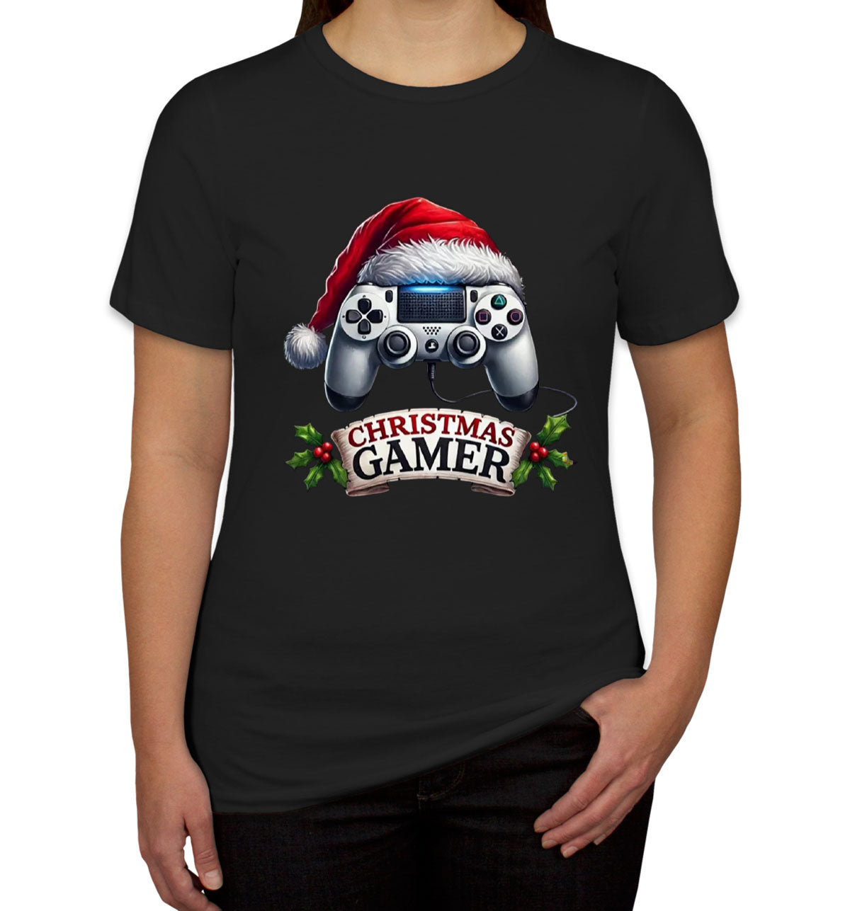 Christmas Gamer Women's T-shirt