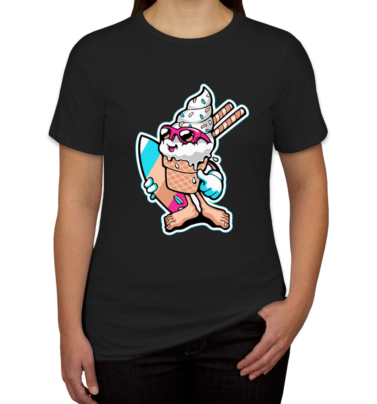 Ice Cream Surfer Women's T-shirt