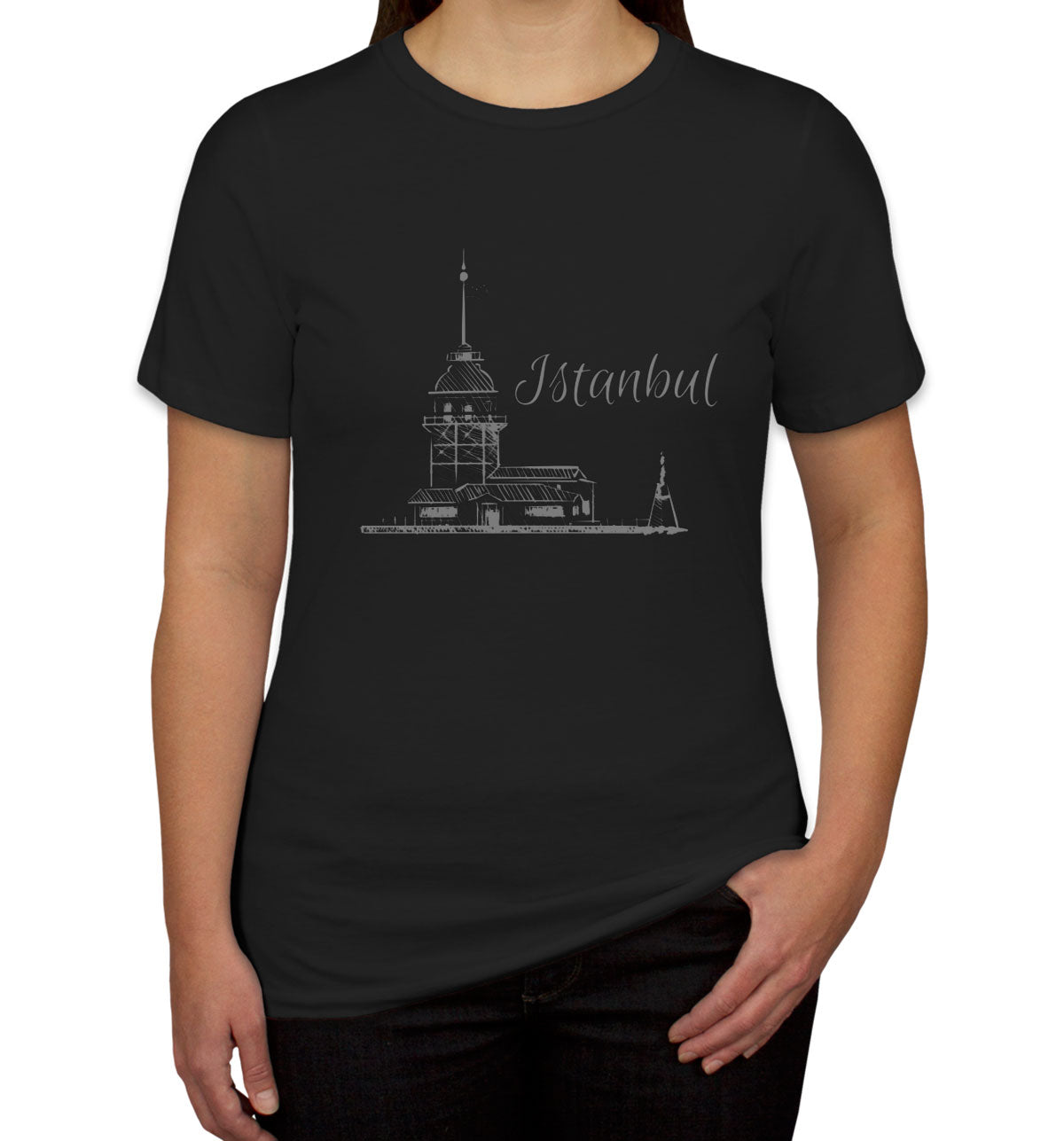 Maiden's Tower Istanbul Turkiye Women's T-shirt