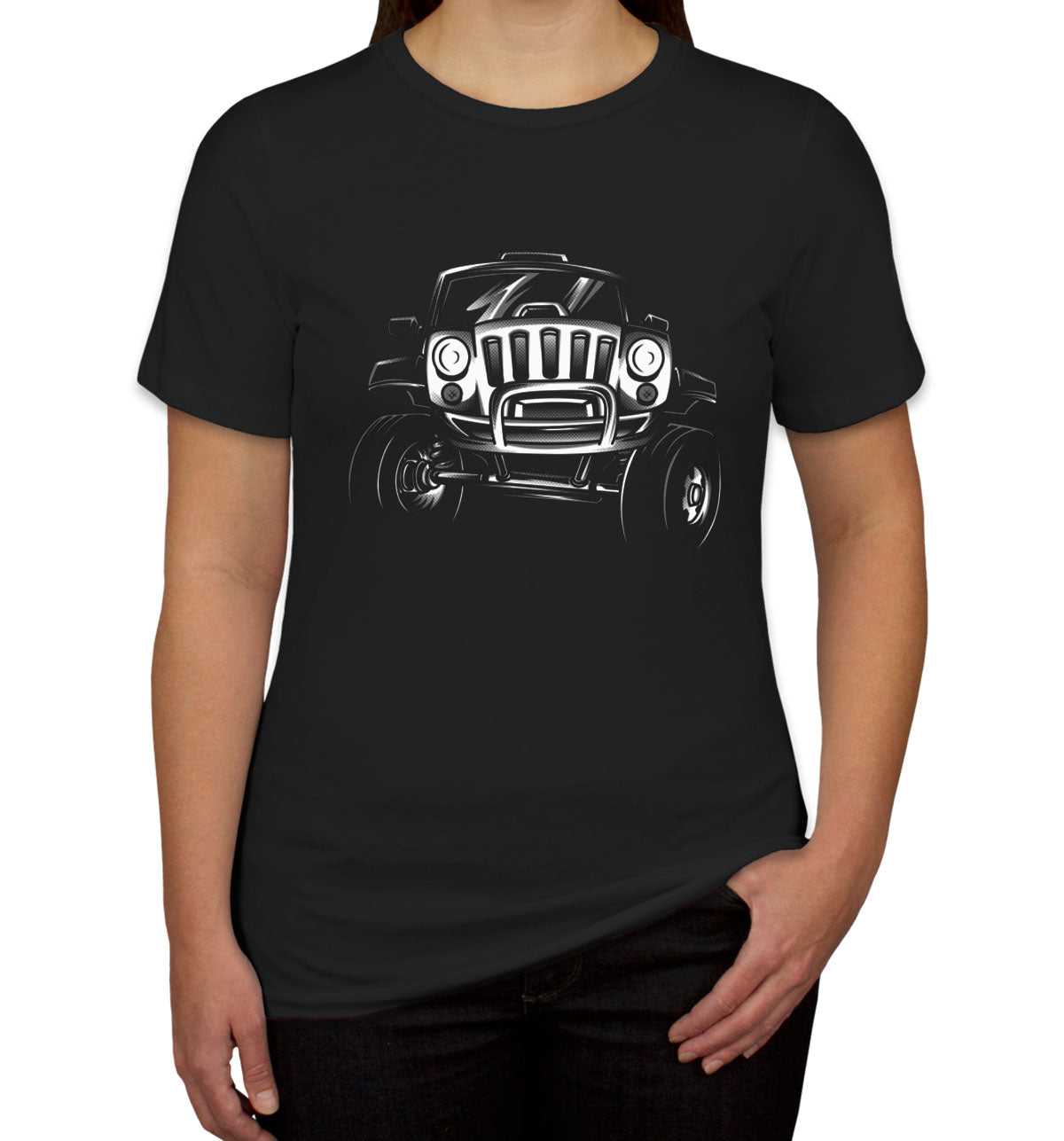 Jeep Off Road Silhouette Money Women's T-shirt