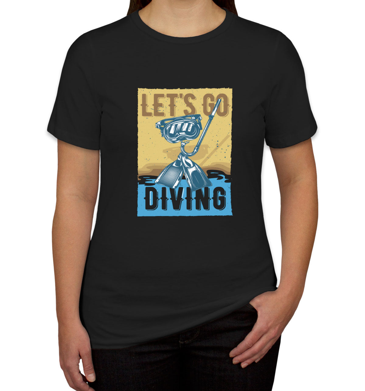 Let's Go Diving Women's T-shirt