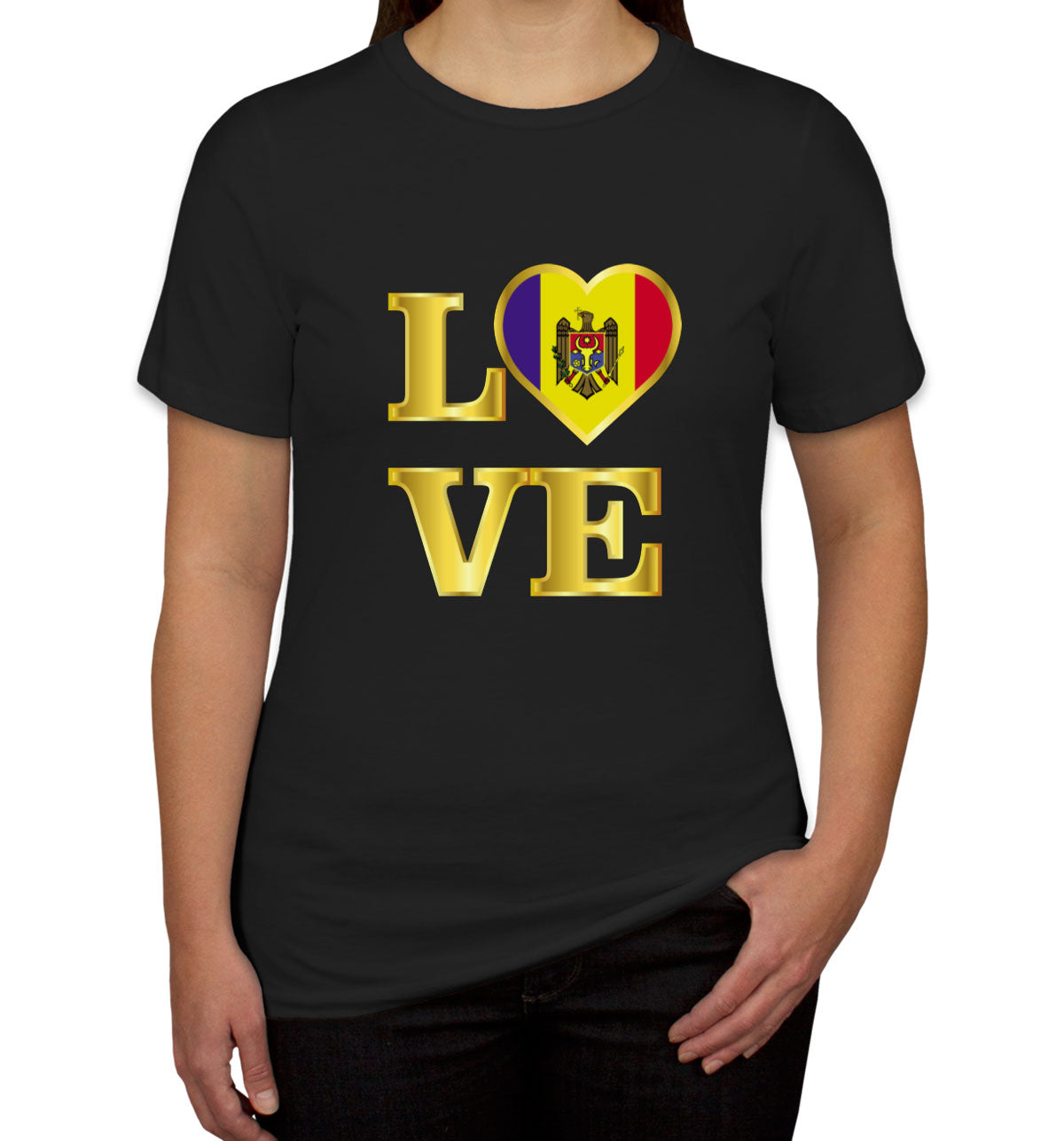 Moldova Love Women's T-shirt