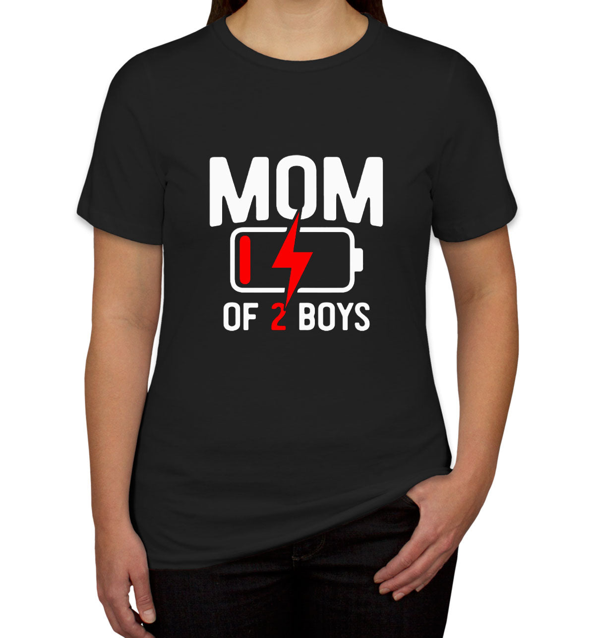 Mom Of 2 Boys Mother's Day Women's T-shirt
