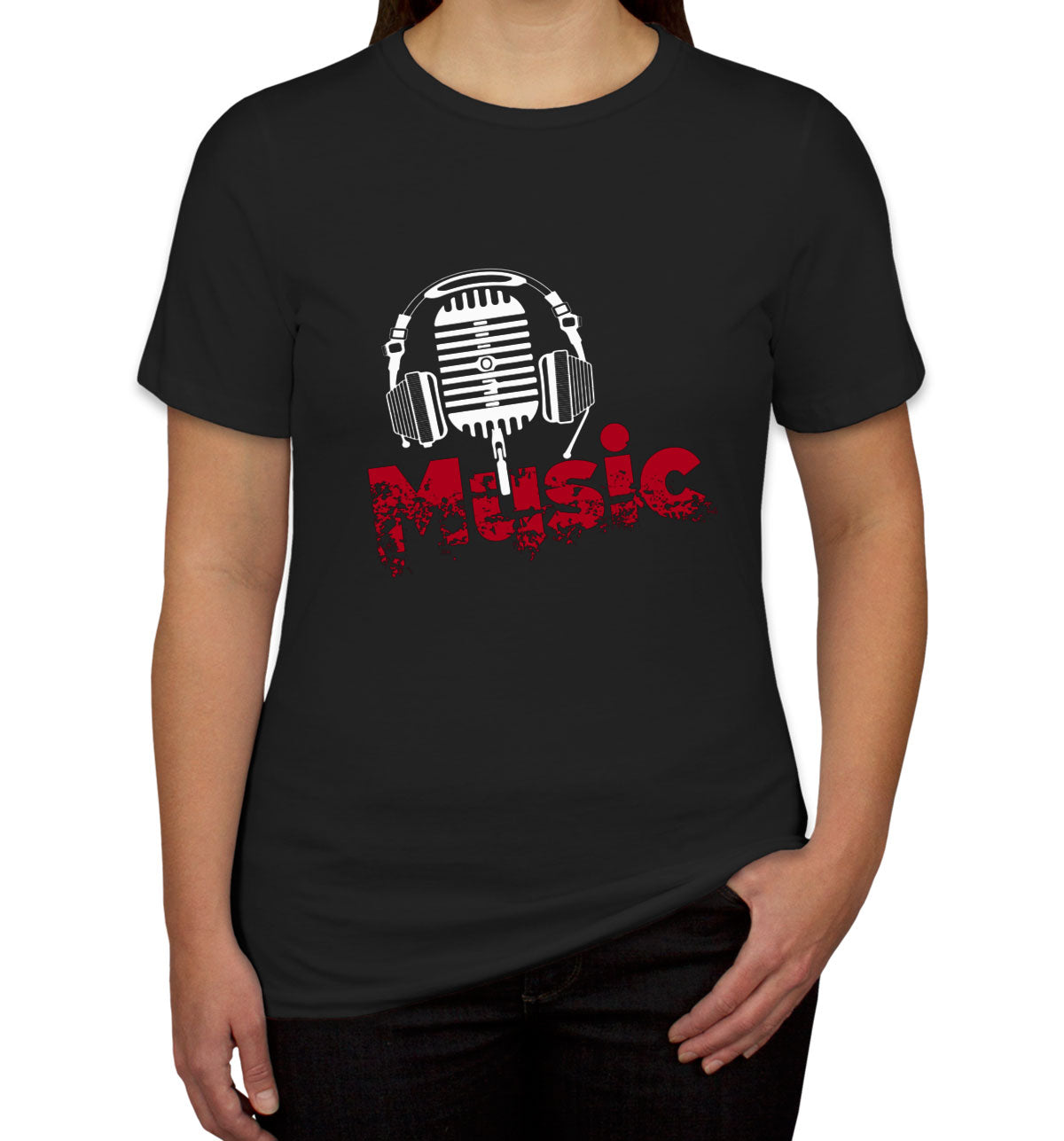 Music And Headphone Women's T-shirt