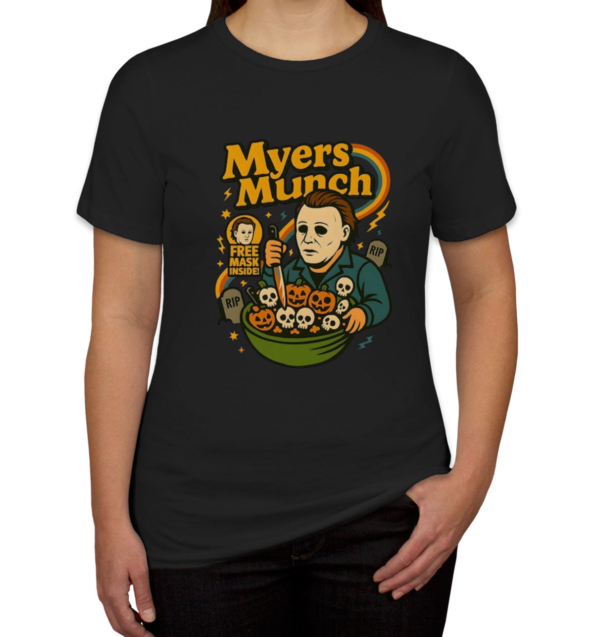 Myers Munch Halloween  Women's T-shirt