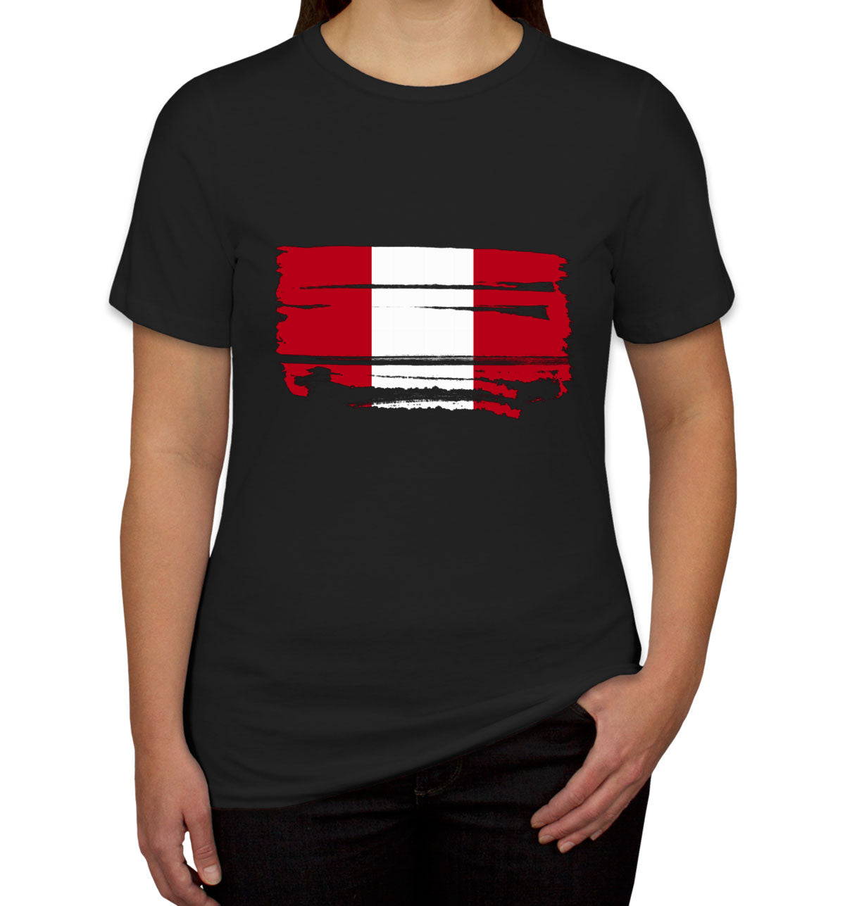 Peru Flag Women's T-shirt