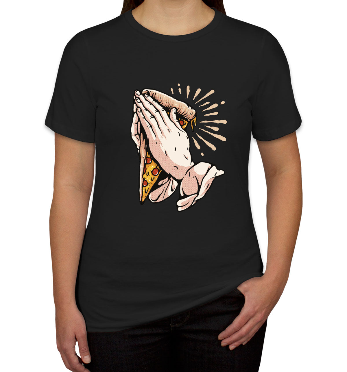 Pray For Pizza Women's T-shirt