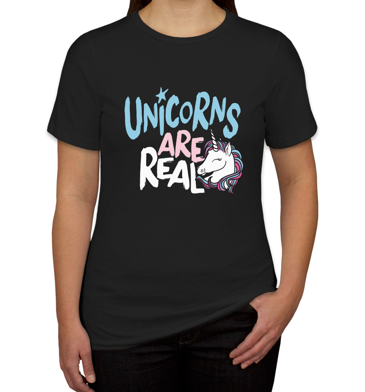 Unicorns Are Real Women's T-shirt