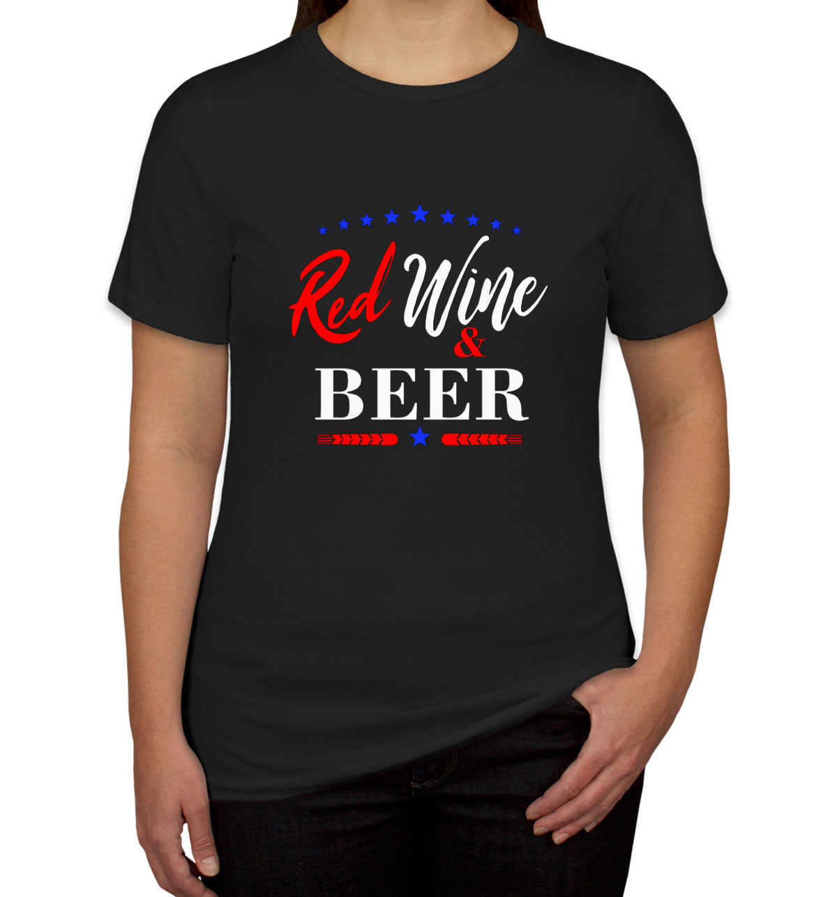 Red Wine And Beer Women's T-shirt