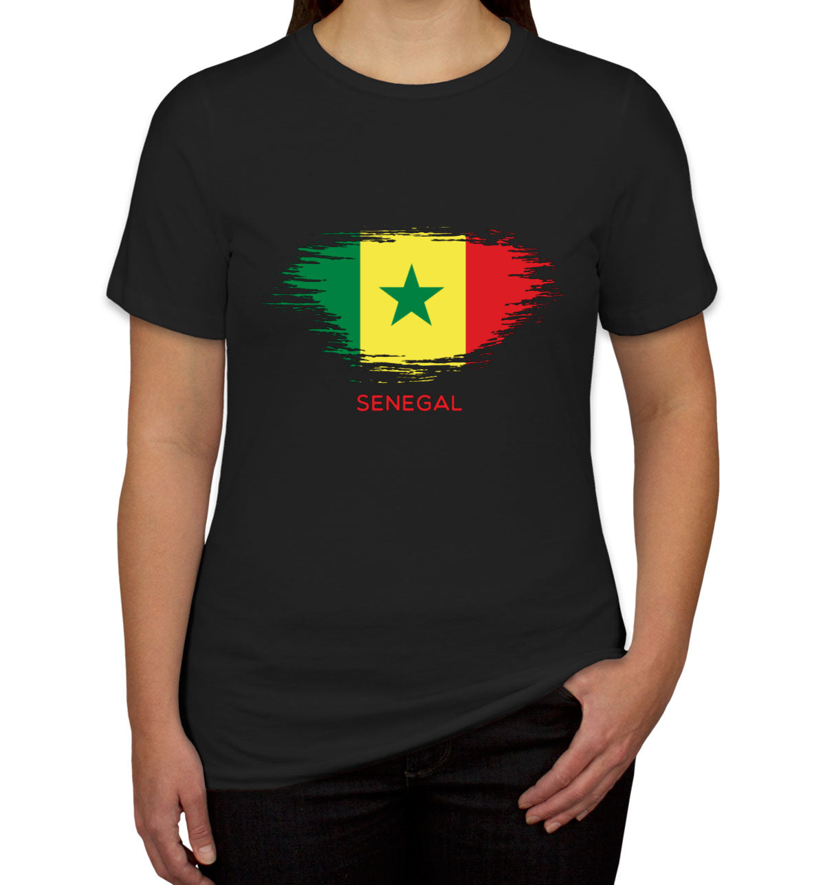 Senegal Flag Women's T-shirt