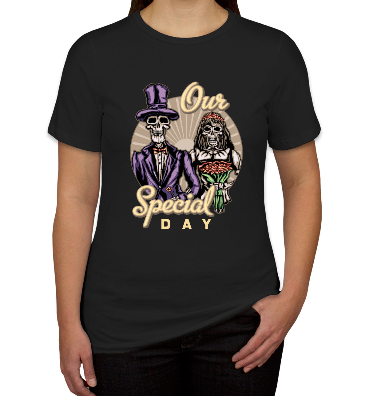 Skeleton Couple Women's T-shirt