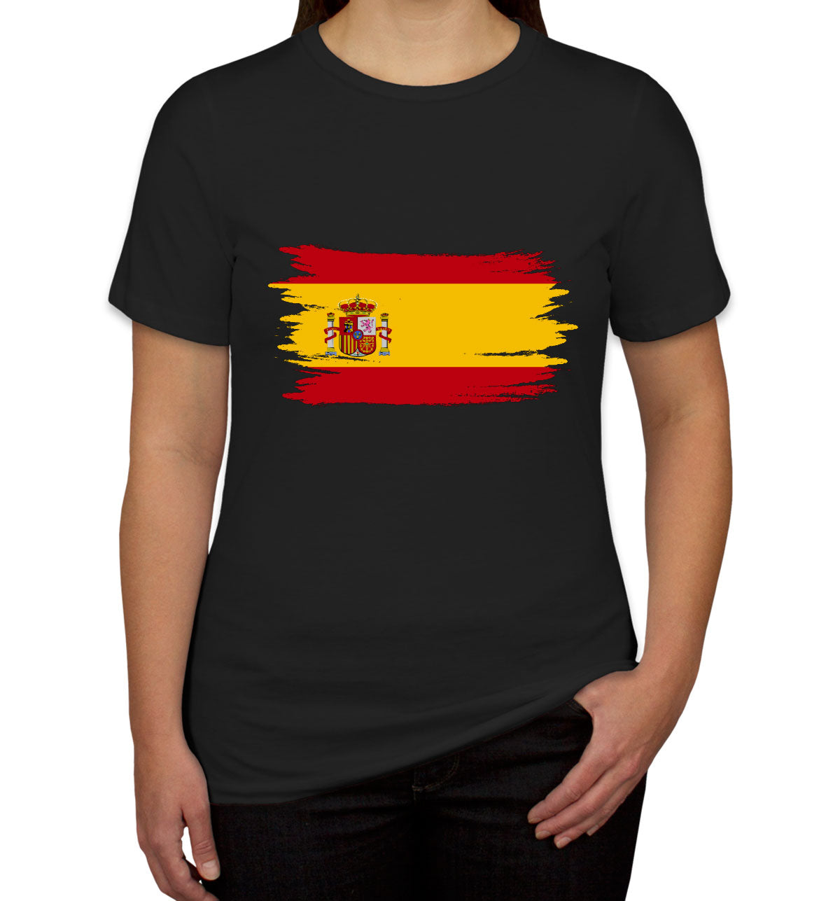 Spain Flag Women's T-shirt